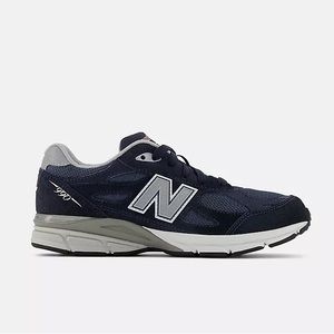 New Balance 990v5 Navy Youth Size 4